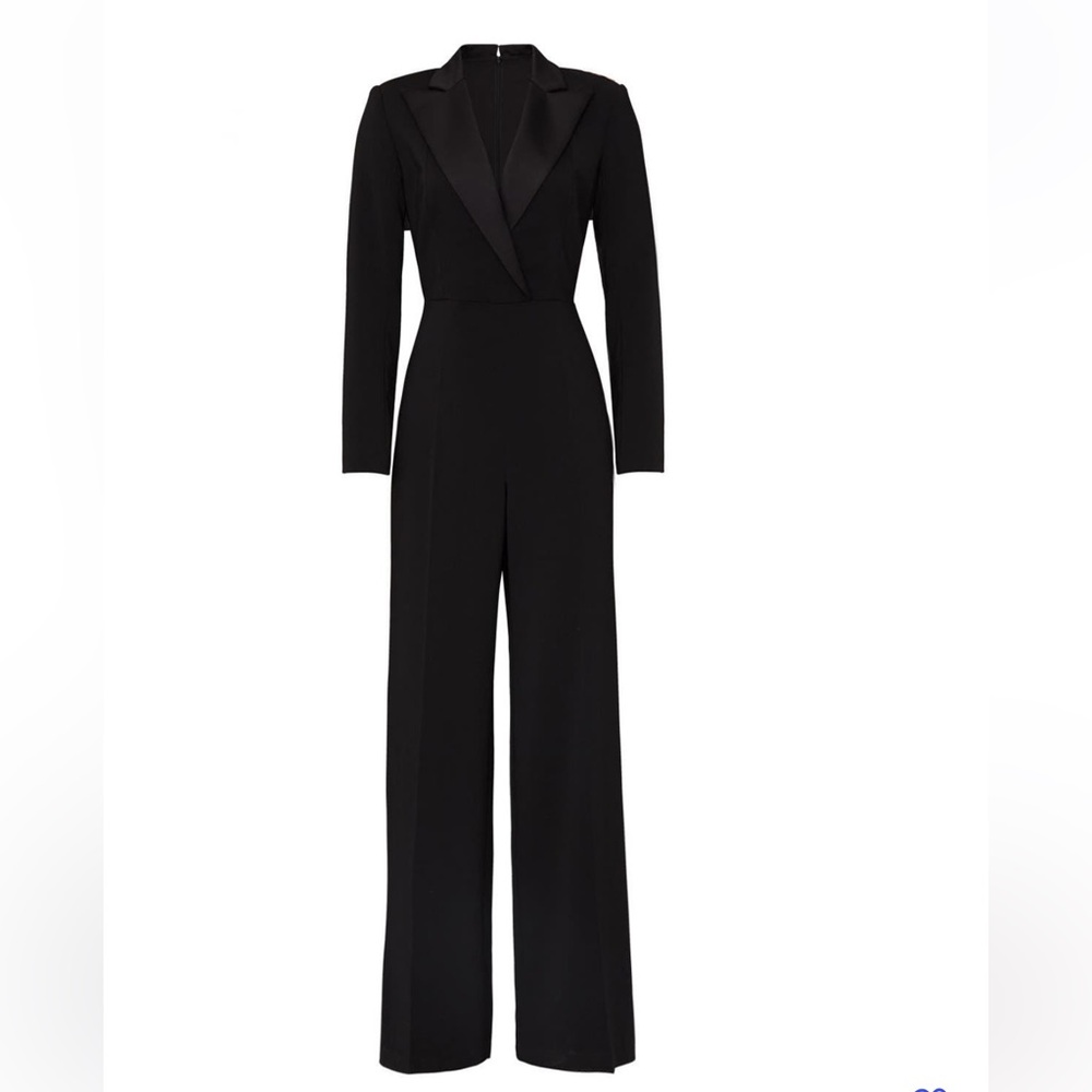 Jay Godfrey Classic Black Jumpsuit Size 8 NWT